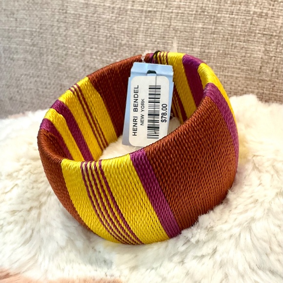 Henri Bendel Wide Multicolor Bracelet - Picture 9 of 10